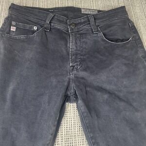 AG‎ Adriano Goldschmied Tellis Jeans Mens 31x34 Gray Slim Tapered Stretch